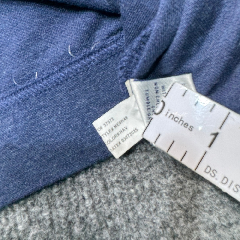 Peter Millar Sweatshirt Mens XXL Blue Cotton Modal Blend Quarter Zip Pullover - Picture 8 of 12